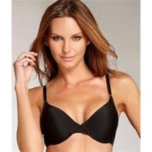 Maidenform One Fab Fit Everyday Demi Underwire Bra in Black - Size 34B